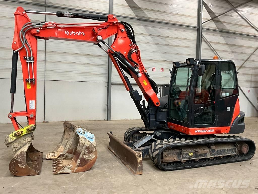 Kubota KX 080-4 A 2 Midi bageri 7t – 12t