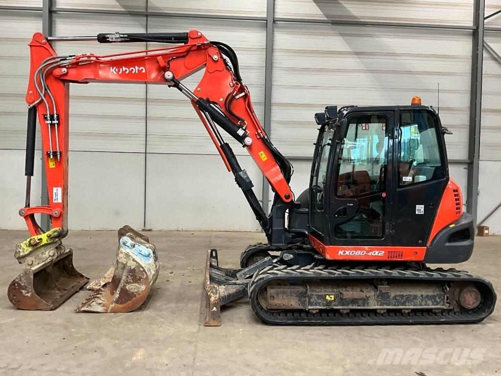 Kubota KX 080-4 A 2 Midi bageri 7t – 12t