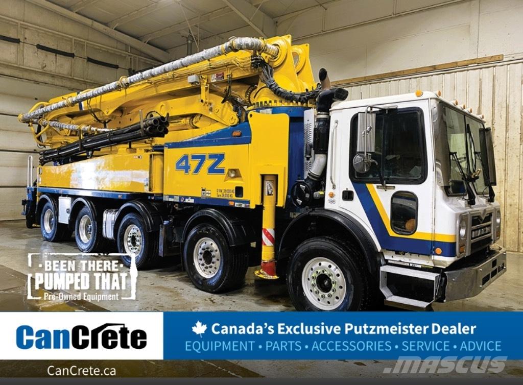 Putzmeister (#186) 47M Kamionske beton pumpe