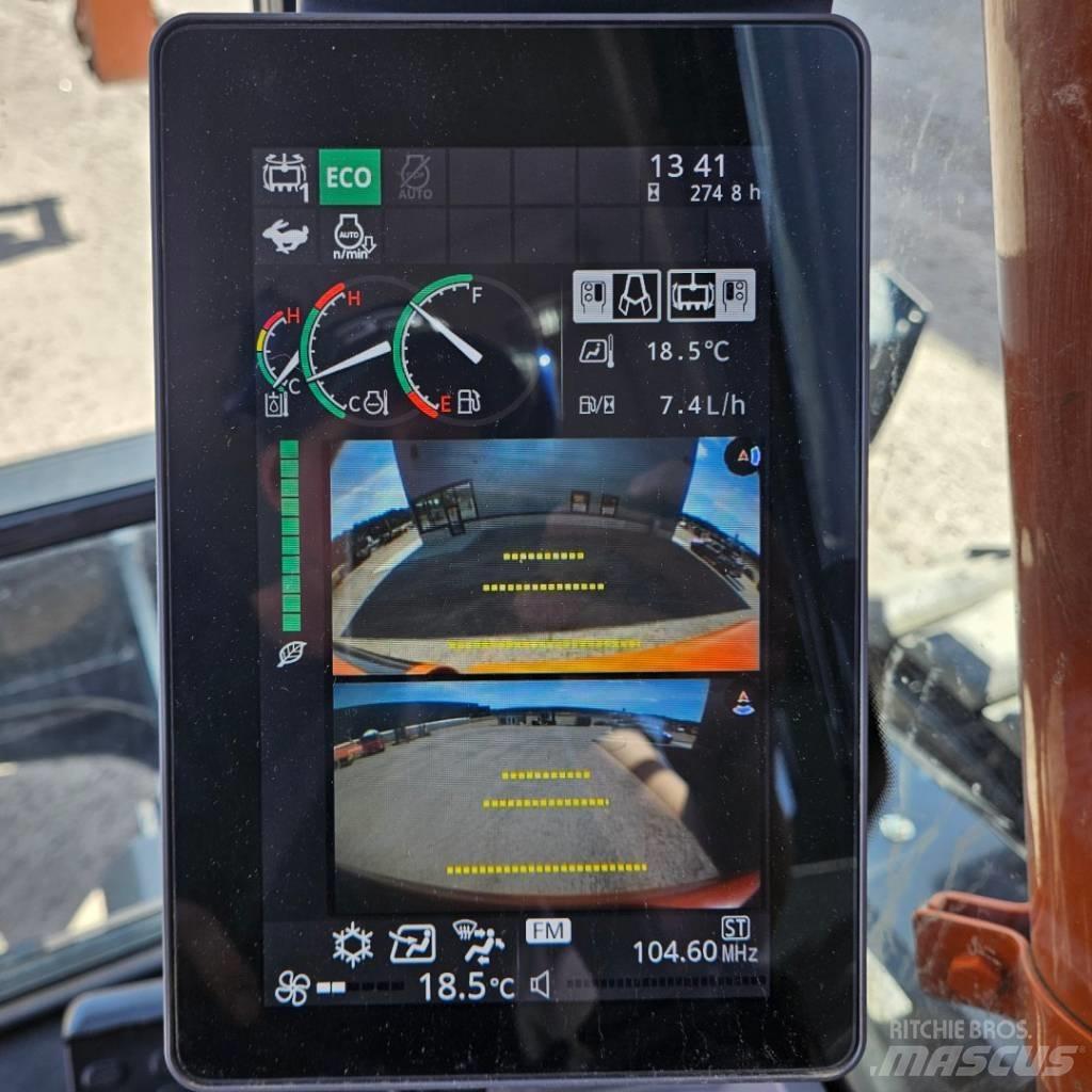 Hitachi ZX135US-7 Bageri guseničari
