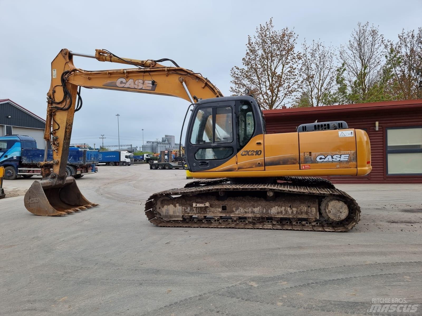 CASE CX 210 LC Bageri guseničari