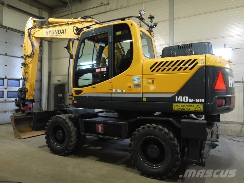 Hyundai R 140 W-9A Bageri točkaši