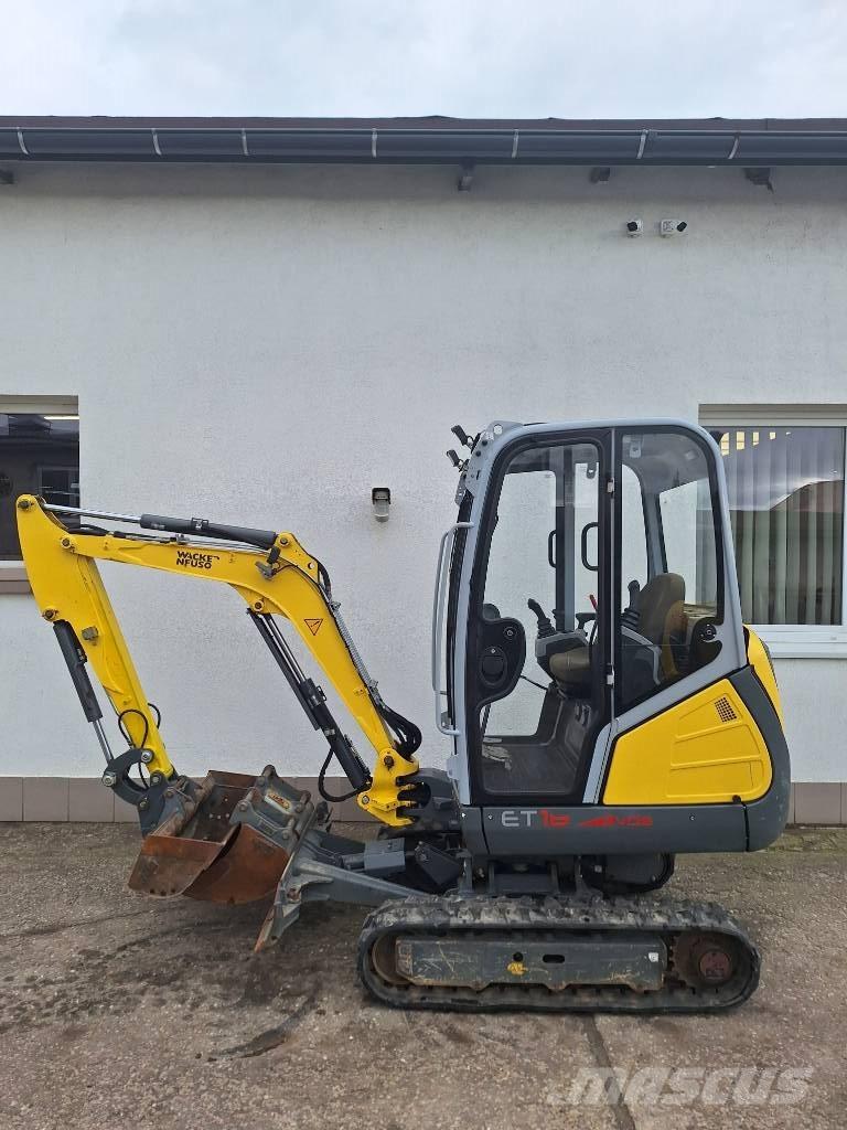 Wacker Neuson ET 18 Bageri guseničari