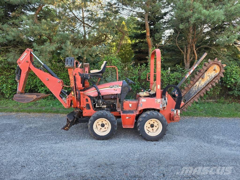 Ditch Witch RT 40 Rovokopači freze za kanale Trenčeri
