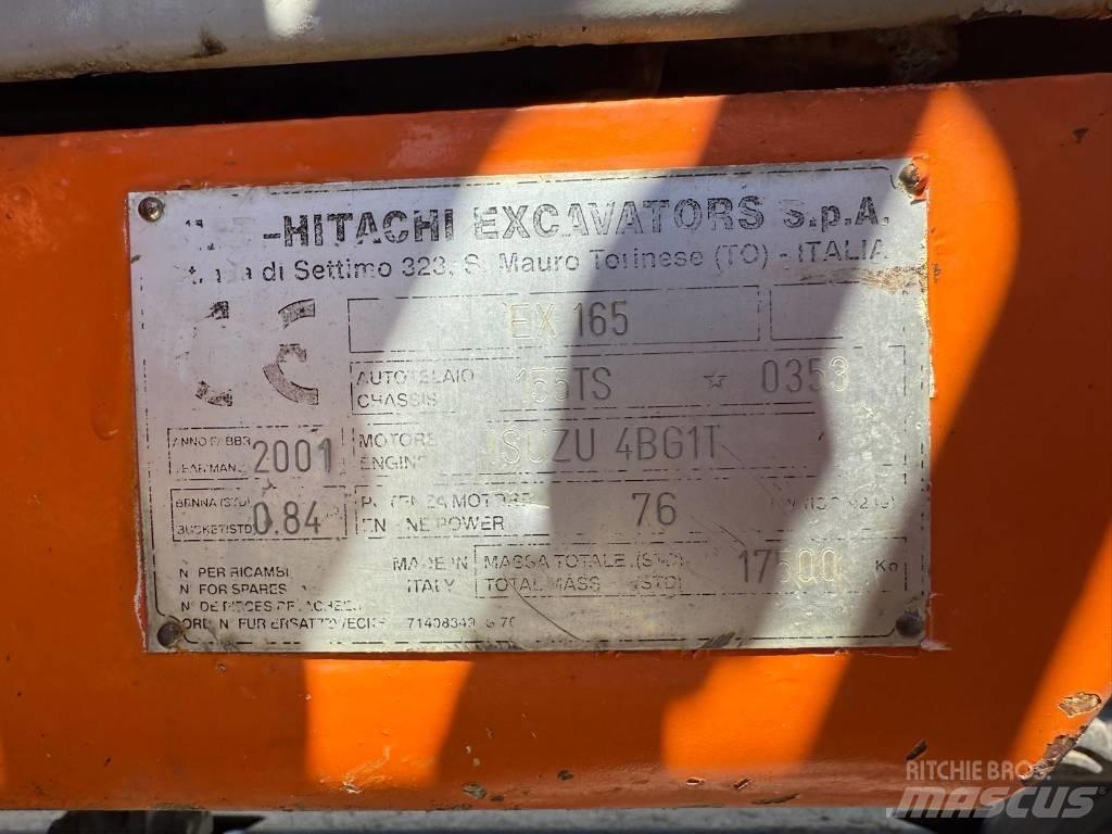 Fiat Hitachi EX 165 Bageri guseničari