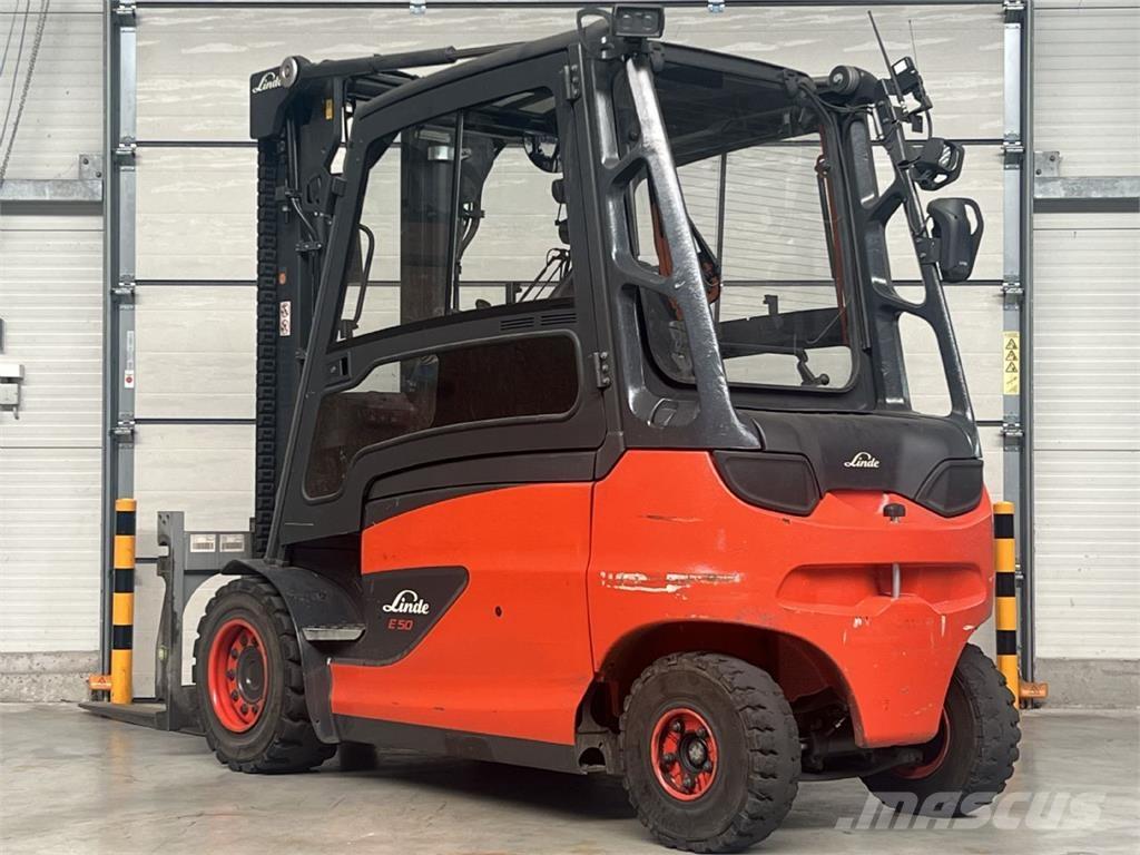 Linde E 50HL-01 Električni viljuškari