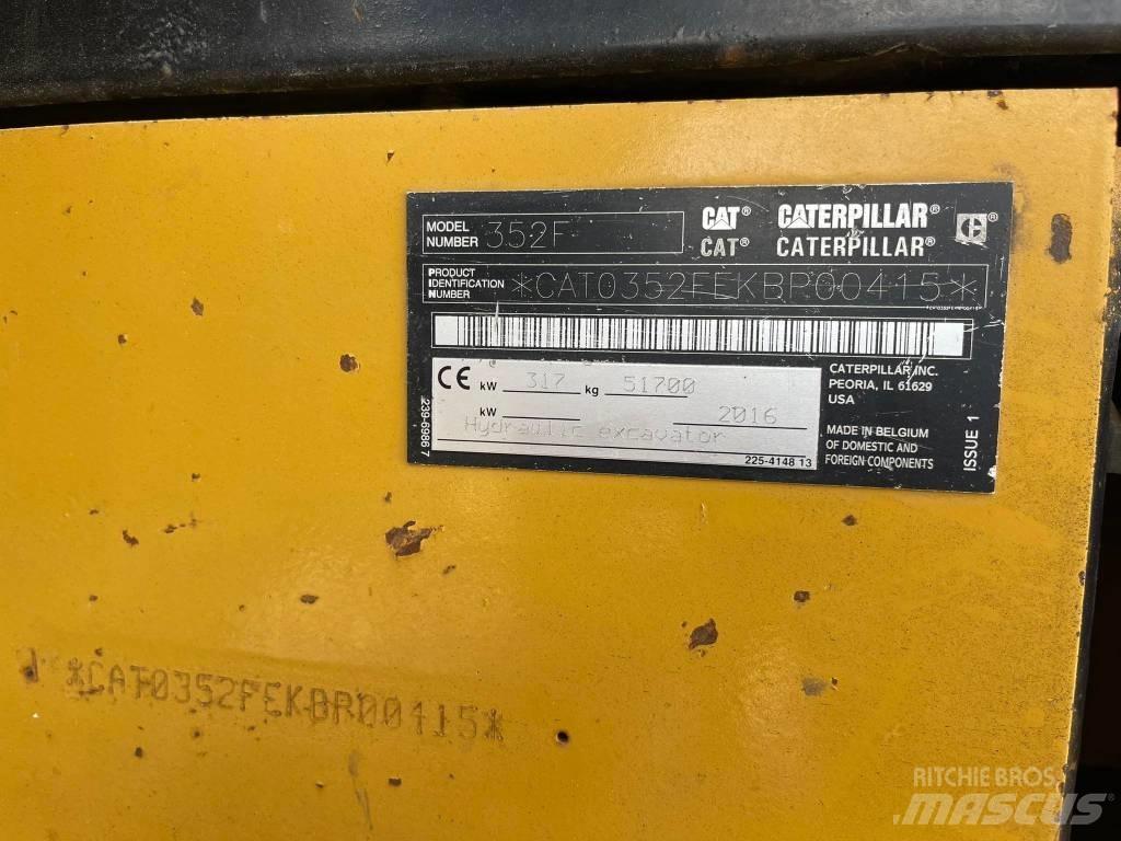 CAT 352FL Bageri guseničari