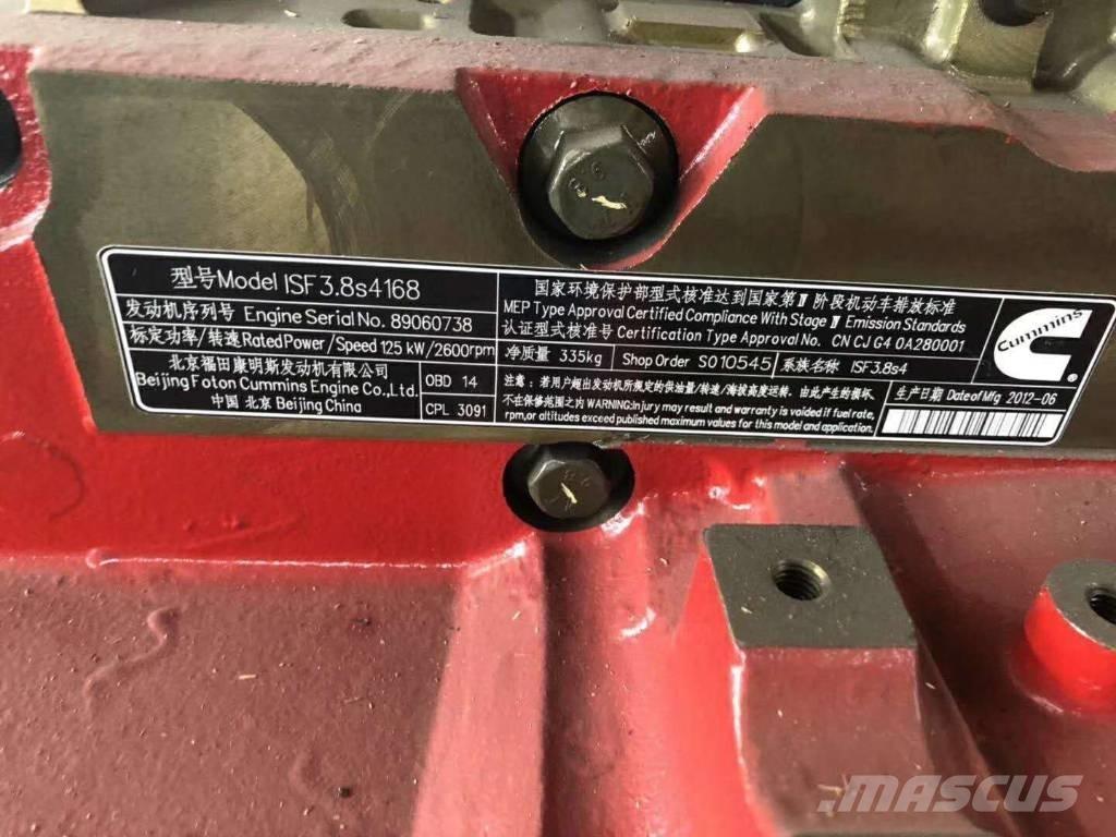 Cummins ISF3.8S4168 Motori za građevinarstvo