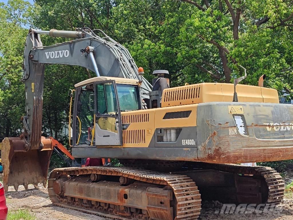 Volvo EC 480 D L Bageri guseničari