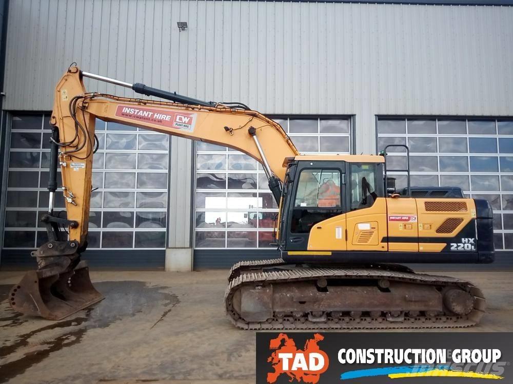 Hyundai HX 220 L Bageri guseničari