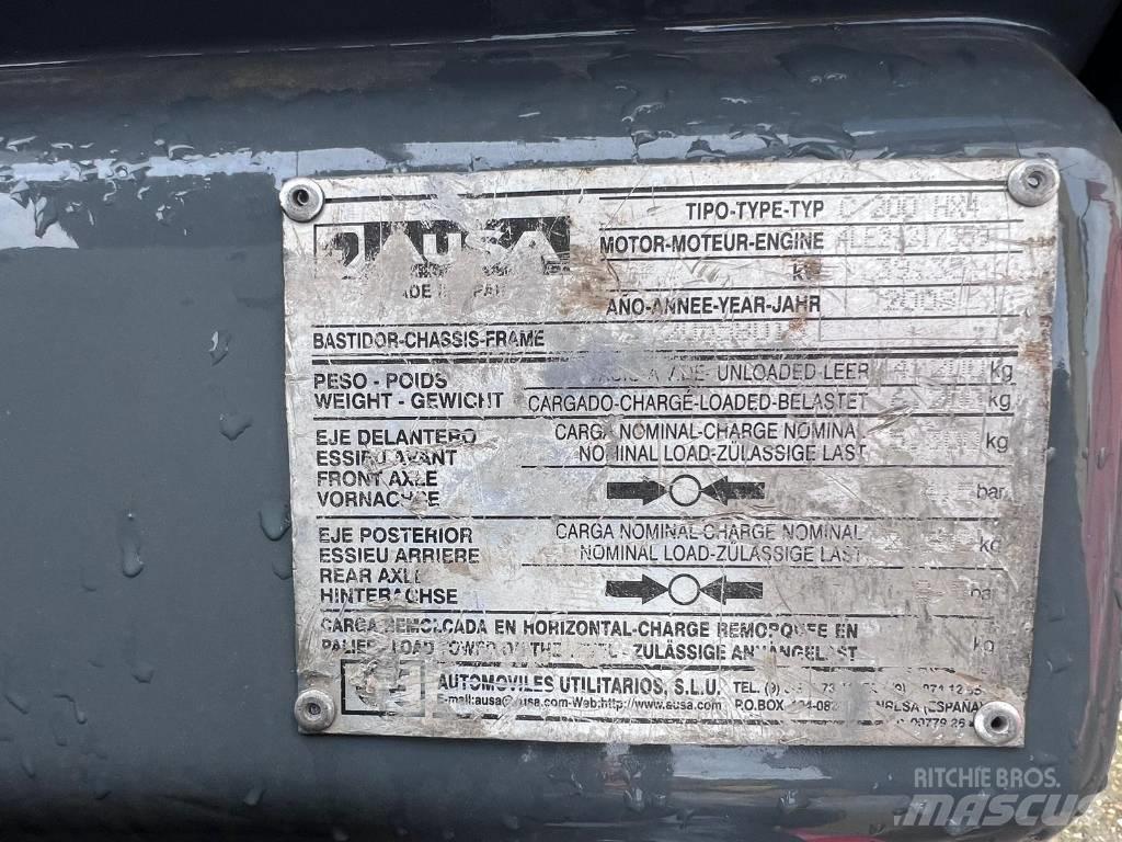 Ausa C 200 H X4 Vanterenski viljuškar