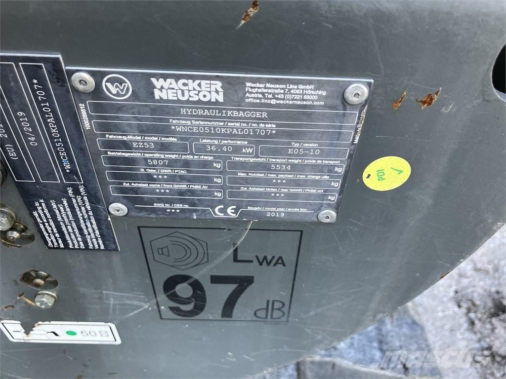 Wacker Neuson EZ 53 Mini bageri < 7t