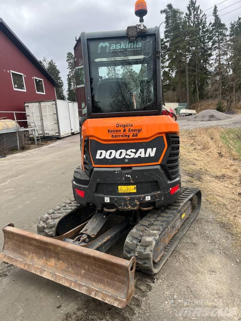 Doosan DX27 Mini bageri < 7t