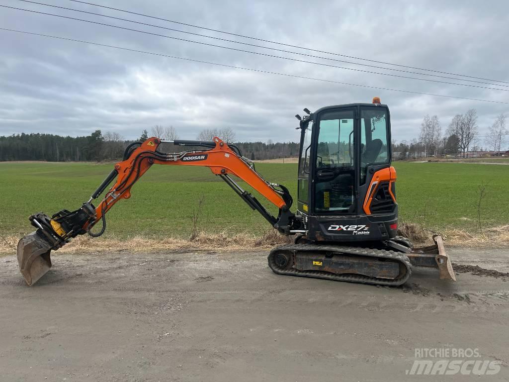 Doosan DX27 Mini bageri < 7t