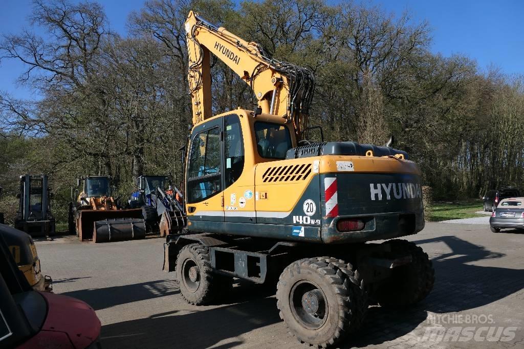 Hyundai 140-9 Bageri točkaši