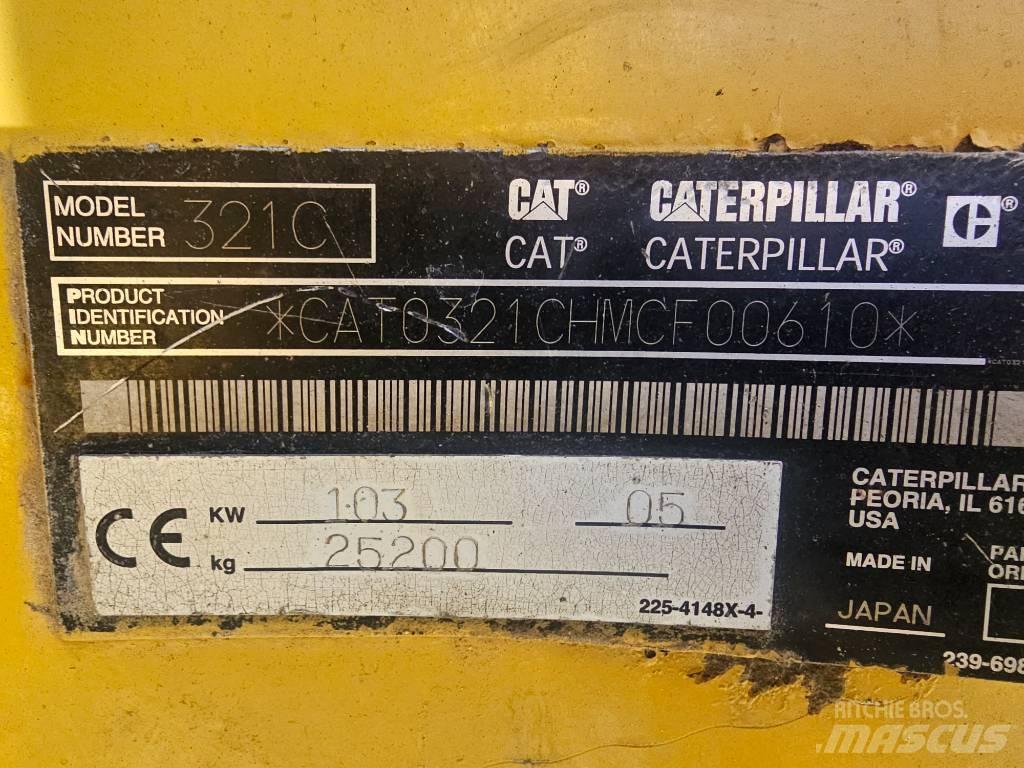 CAT 321C Bageri guseničari