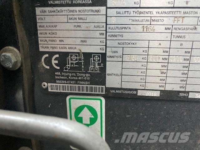 Doosan D35C-7 Dizelski viljuškari