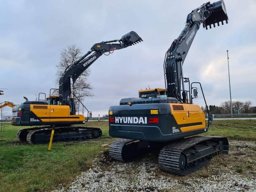 Hyundai HX210AL Bageri guseničari