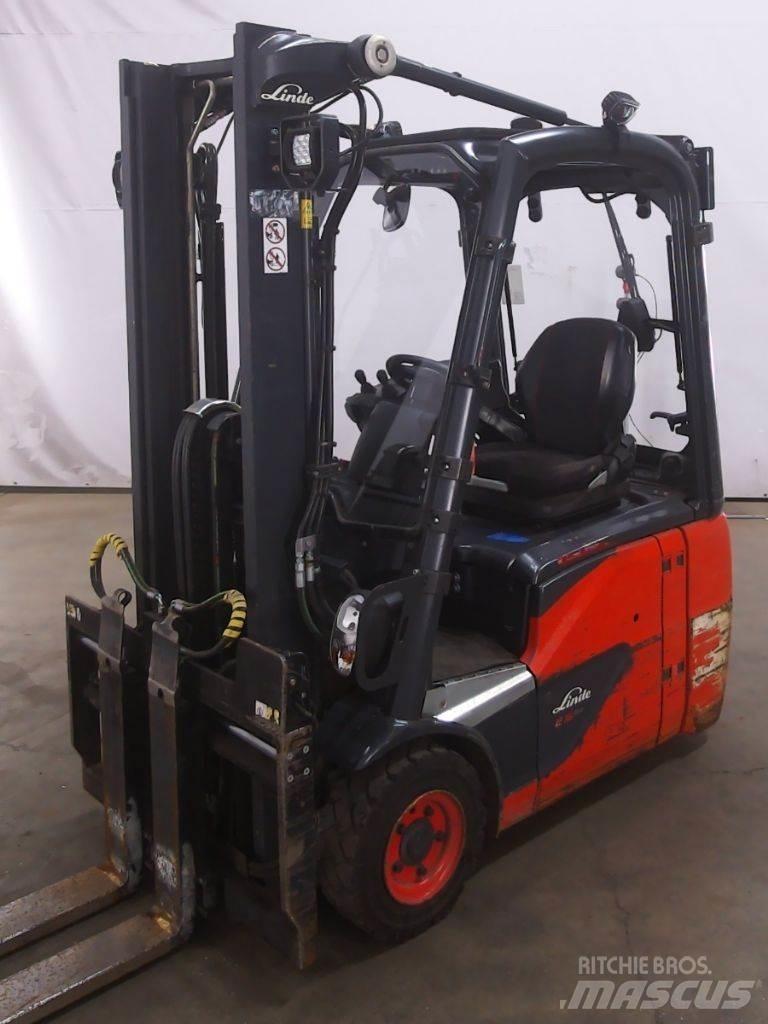 Linde E16C-02 Električni viljuškari