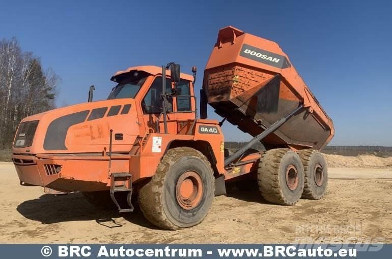 Doosan DA 40 Zglobni damperi
