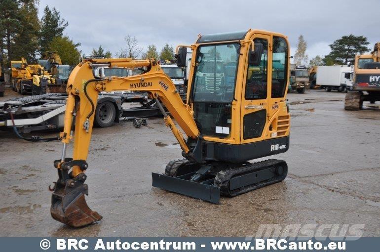 Hyundai R18-9AK Mini bageri < 7t