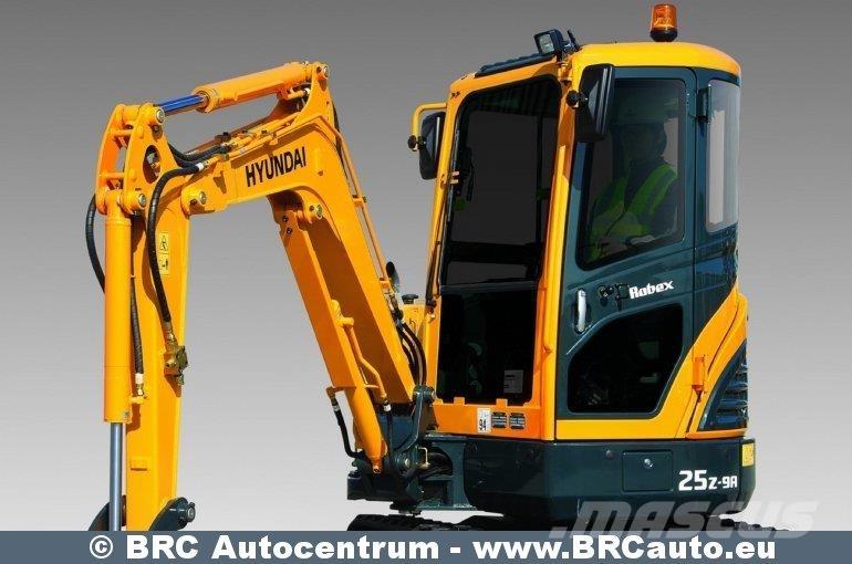 Hyundai R25Z-9AK Mini bageri < 7t