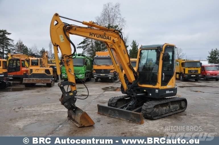 Hyundai R60CR-9A Bageri guseničari