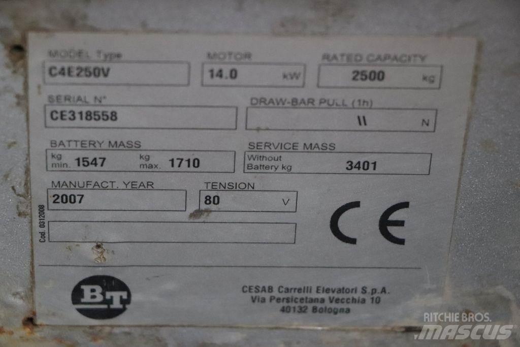 BT C4E250V Električni viljuškari