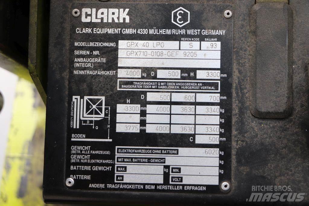 Clark GPX 40 Plinski viljuškari