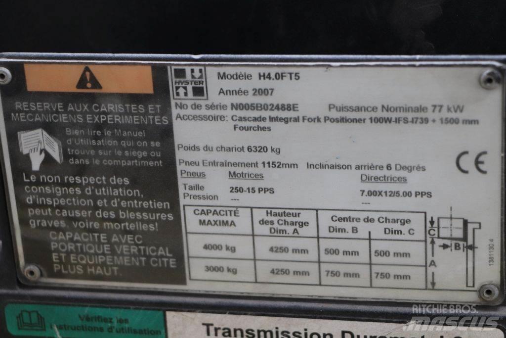 Hyster H4.0FT5 Plinski viljuškari