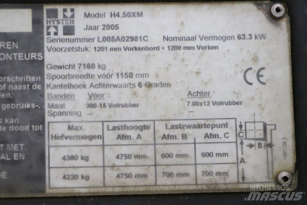 Hyster H4.5XM Plinski viljuškari