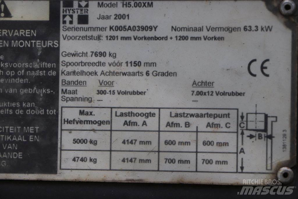 Hyster H5.00XM Plinski viljuškari