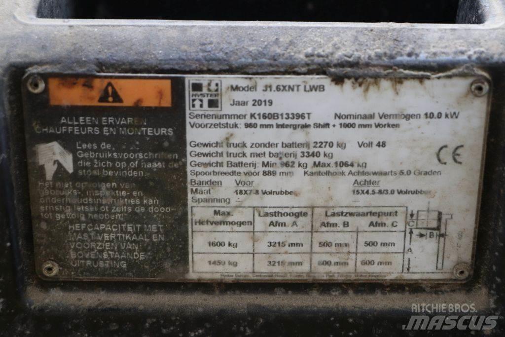 Hyster J1.6XNT Električni viljuškari