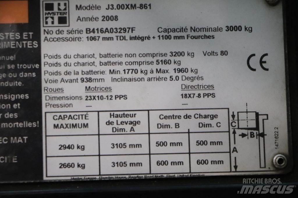 Hyster J3.00XM Električni viljuškari