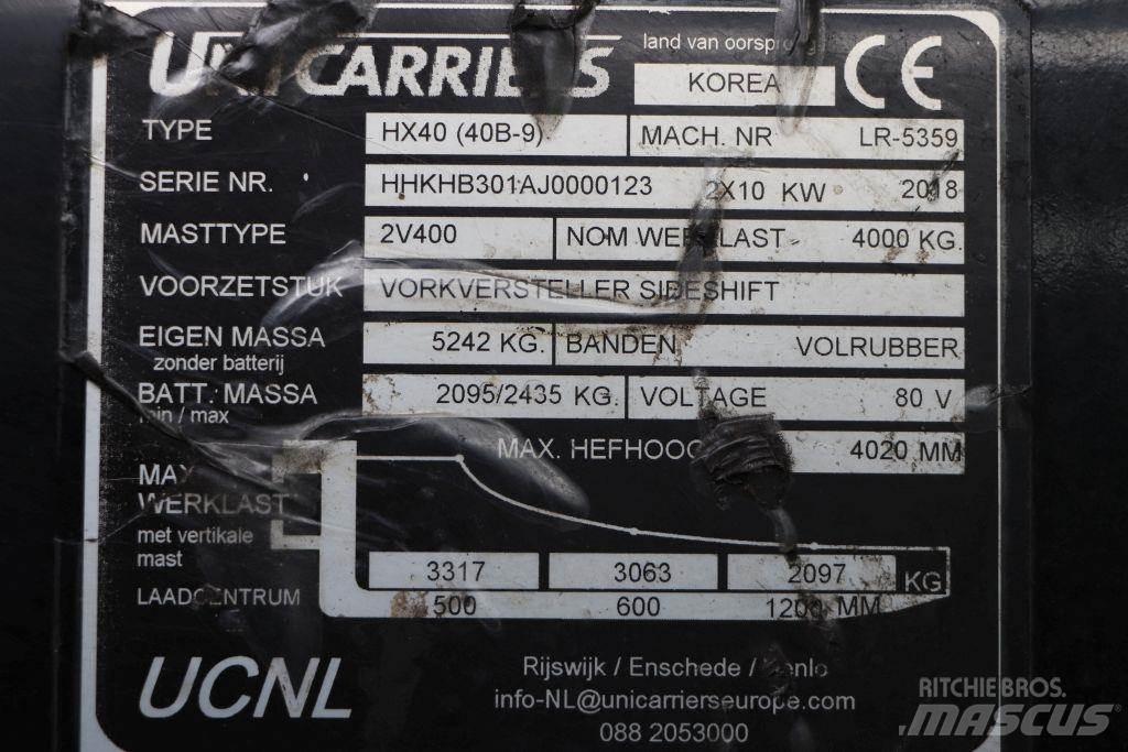 Hyundai 40B-9 Električni viljuškari