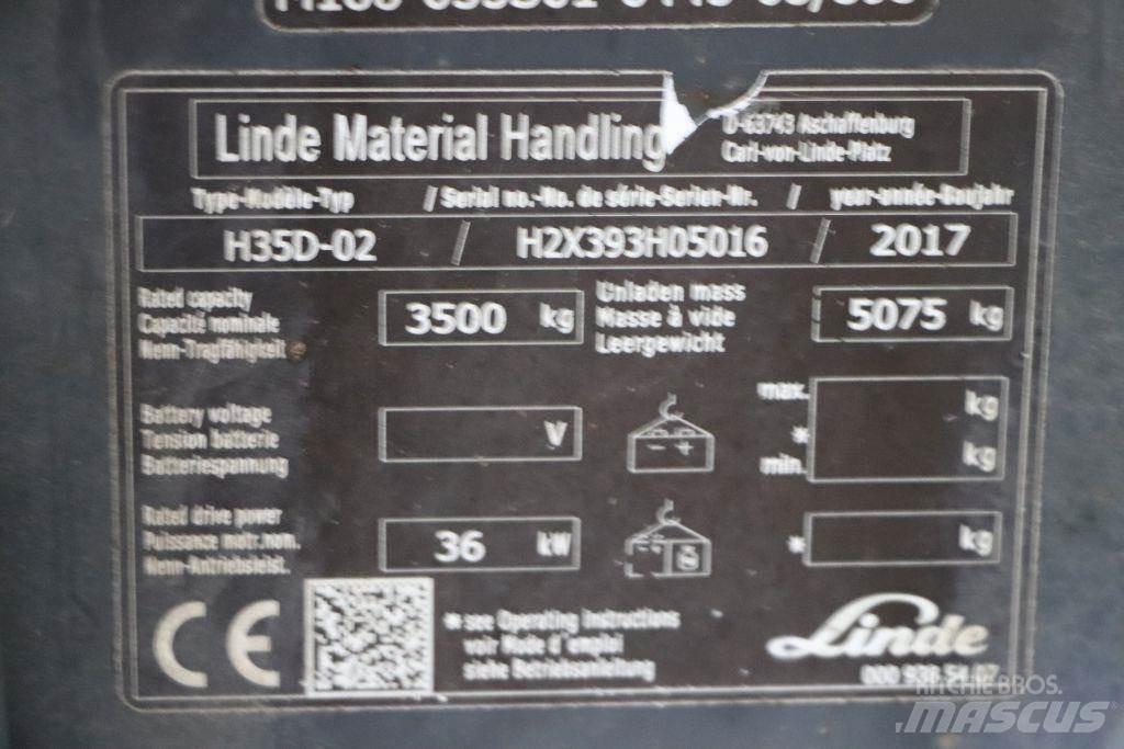 Linde H35D-02 Dizelski viljuškari