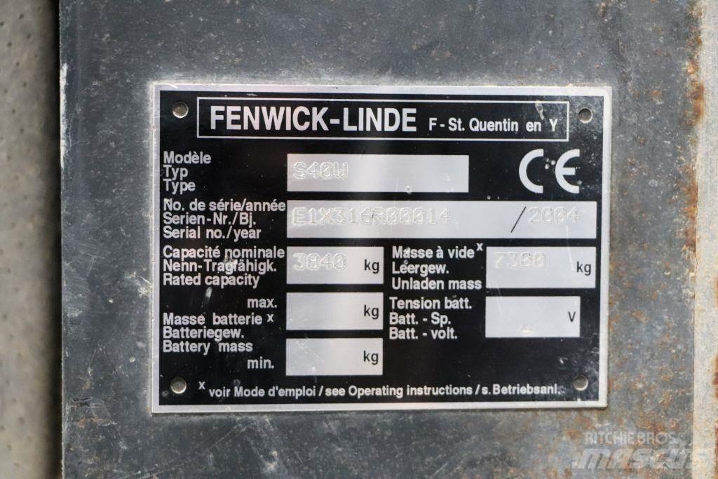 Linde S40W Bočni viljuškari