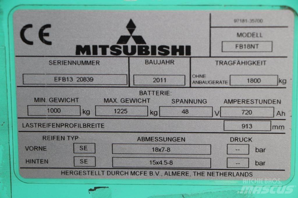 Mitsubishi FB18NT Električni viljuškari