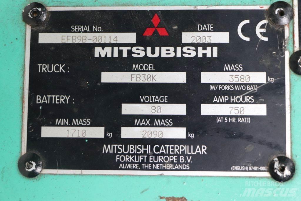 Mitsubishi FB30K Električni viljuškari