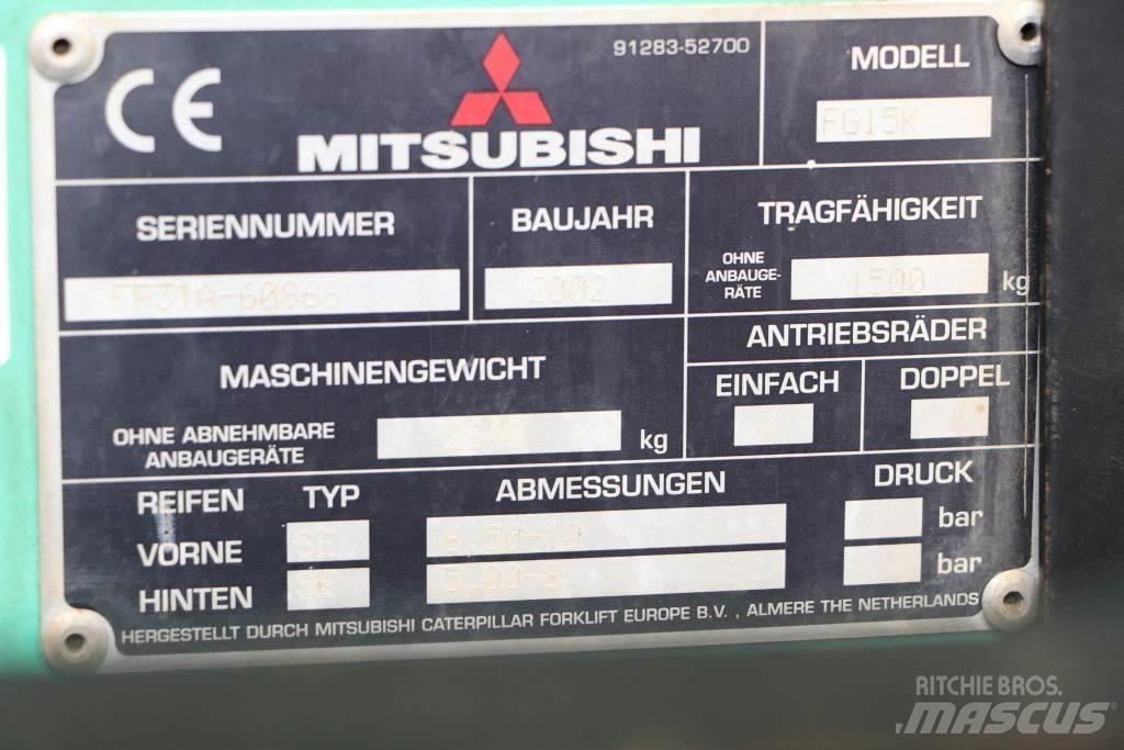 Mitsubishi FG15K Plinski viljuškari