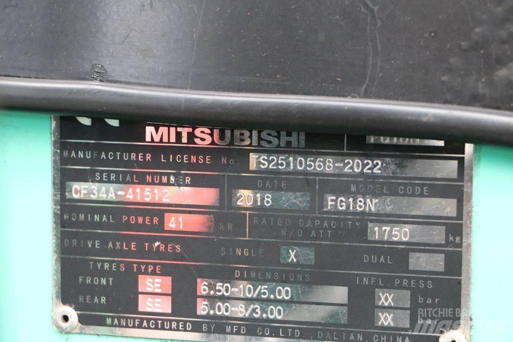 Mitsubishi FG18NT Plinski viljuškari