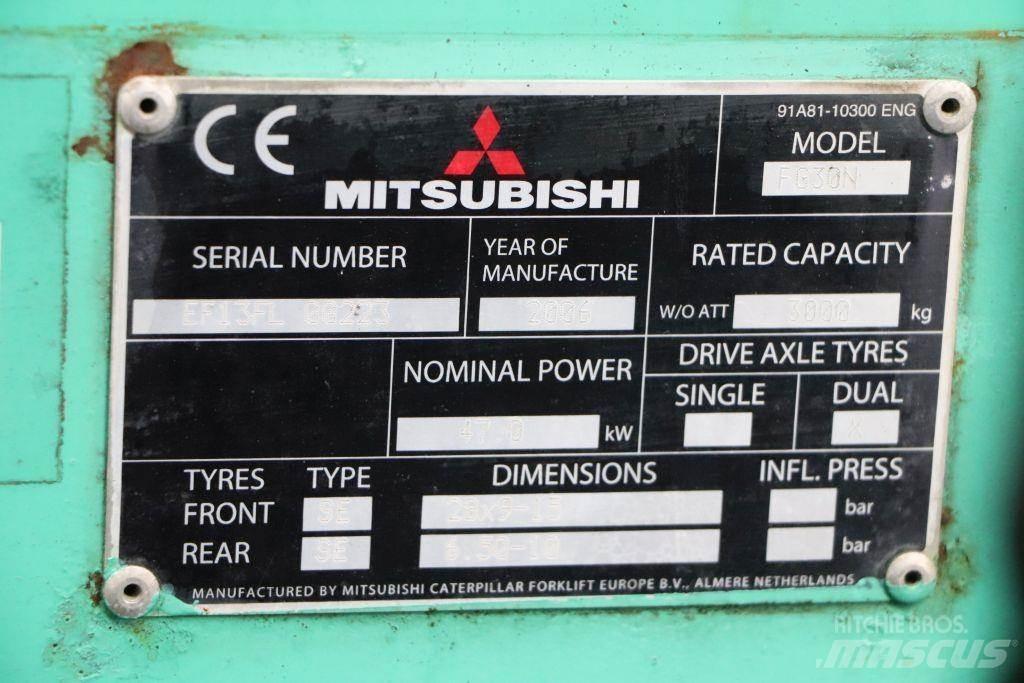 Mitsubishi FG30N Plinski viljuškari