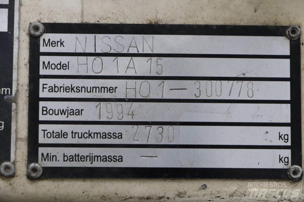 Nissan H01A15 Plinski viljuškari