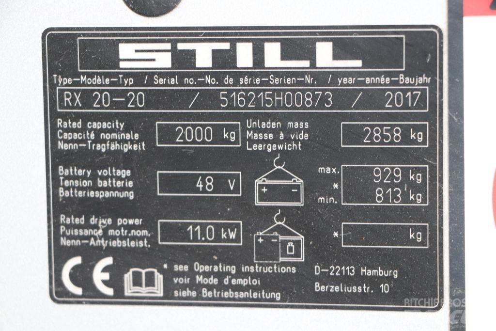 Still RX20-20 Električni viljuškari