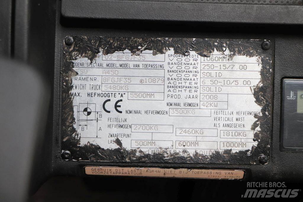 Toyota 02-8FGJF35 Plinski viljuškari