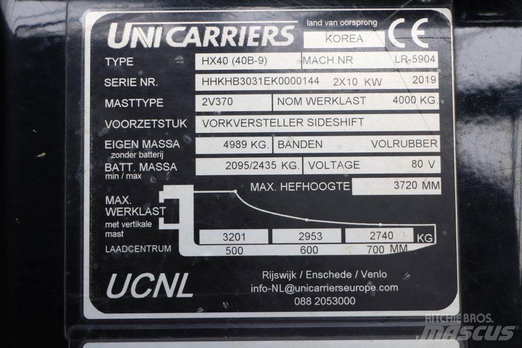 UniCarriers 40B-9 Električni viljuškari