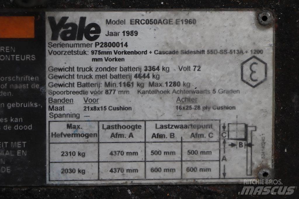 Yale ERC050AGE Električni viljuškari