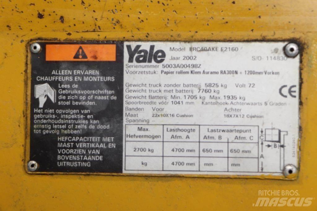 Yale ERC40AKE Električni viljuškari