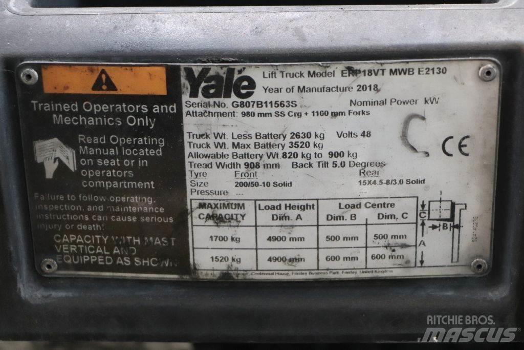 Yale ERP18VT Električni viljuškari