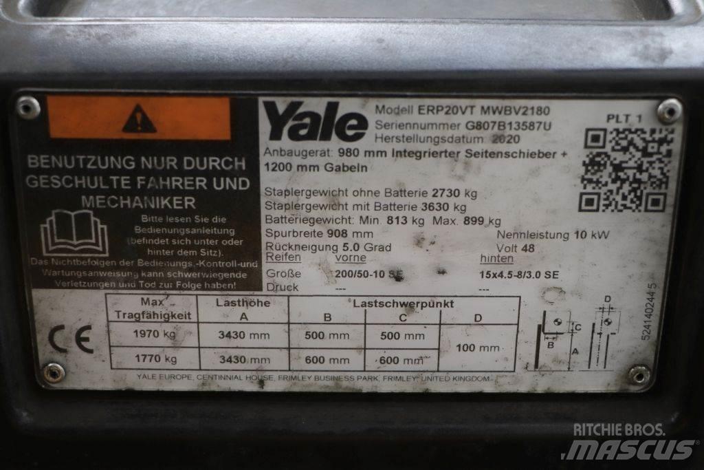 Yale ERP20VT Električni viljuškari